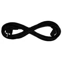connection cable with plug (FL-STL2063MA.15484…) 400CM 3-pole, black