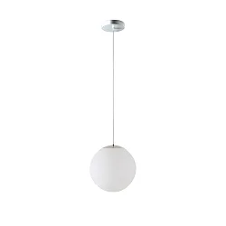 pendant luminaire Ø40 switchable IP40, chrome, white dimmable