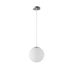 pendant luminaire Ø40 IP40, stainless steel brushed, white dimmable
