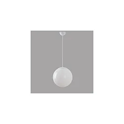 LED Ball Pendant luminaire glass, 22W, 4000K, 2800lm, IP40, stainless steel