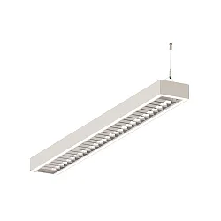 LED Light strip Pendant grid luminaire direct / indirect, 49W, 4000K, 6400lm, IP20, UGR < 19, white