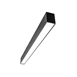 light bar MICROPAL®, UGR<19 / 567MM / 830 surface-mounted version, DALI controllable, direct IP40, black 