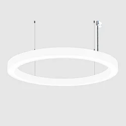 pendant luminaire Ø 150CM DALI controllable, CCT Switch, direct, UGR < 19, ring shape IP40, white dimmable