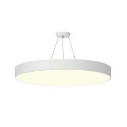 LED Pendant luminaire round direct / indirect, 126W, 4000K, 15100lm, IP40, DALI dimmable, white