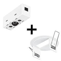 presence detector built-in version, white