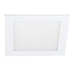 recessed downlight FLAT / 19.5X19.5CM square, CCT Switch, UGR < 19, excl. LED driver IP54, white dimmable