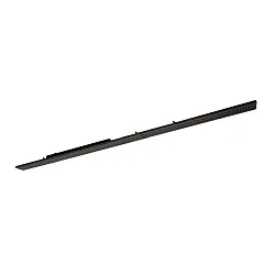 3-phase luminaire 149,7cm multipower, medium radiant IP20, powder coated, black 