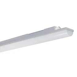 damp-proof luminaire WNL14 9568 DALI controllable IP68, grey dimmable