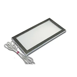 Flat LED under-cabinet luminaire Dynamic LED SKY, IP20, 6W 2700-5000K 255lm 110°, inox look