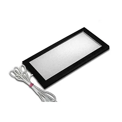 Flat LED under-cabinet luminaire Dynamic LED SKY, IP20, 6W 2700-5000K 255lm 110°, black