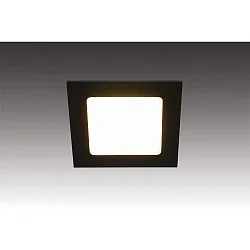 furniture luminaire FAQ 58 square, flat, with plug IP20, black dimmable