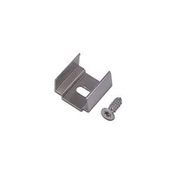 retaining clip, silver