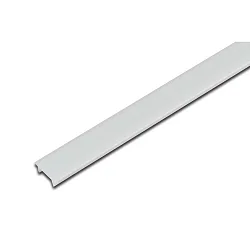 LED covering profile 15mm, for 12mm milled grooves and profiles, 600cm (roll goods), heavily matted