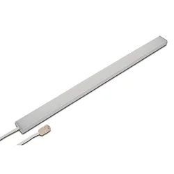 LED under-cabinet luminaire LED ADD-ON Mini, 25cm, IP20, LED24 connection, CRi>90, dimmable, 4.3W 4000K 280lm 110°, alu