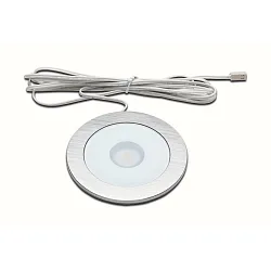 Recessed LED spot AR 78-LED, round, Ø 9cm, with LED24-plug, CRi>95, glare-free, fixed, 7.5W 4000K 450lm 80°, white