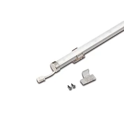 Rotatable, round LED surface moount luminaire LED PIPE F, homogeneous area light, 61cm, 11.4W 3000K