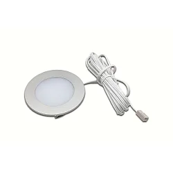 Recessed LED floodlight FR 55-LED, 3W 3000K, inox look