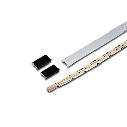 LED area lightbar LED 2-Link FLOOD, 30cm, for LED 2-Link profiles, CRi>95, 4.8W 3000K 280lm 120°, black