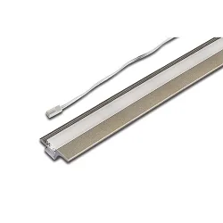 Recessed LED furniture luminaire Up+Down, for 16mm woodboards, IP20, LED24 connection, dimmable, 41.2cm, 6.4W 3000 420lm
