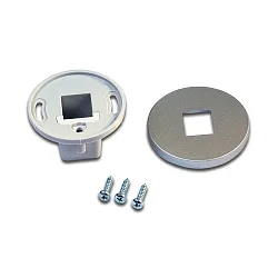 Accessory for LED 2-Link - assembly sleeve for surface mount LED profile 15/13mm / showcase profile, anodised alu