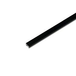 LED 2-Link accessory - covering profile 15mm for gaps between luminaires, 100cm, black