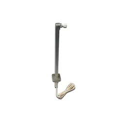 LED 2-Link Haltearm 30cm, vairable height (seamless), with LED 24V connecting cable 250cm, max. 48W, black