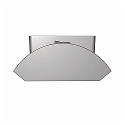 LED Cabinet luminaire DETMOLD 677mm, 8W, 120°, 3000K, 450lm, IP20, not dimmable, silver / glass opal