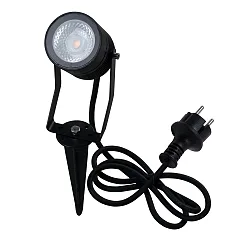 LED Earth spike luminaire PASAS, 6W, 3000K, 410lm, IP65, anthracite
