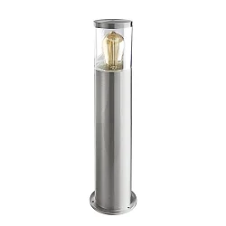 Floor lamp NAXOS Path light, 49cm, E27, IP44, stainless steel