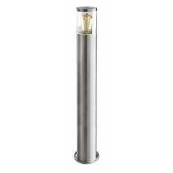 Floor lamp NAXOS Path light, 79cm, E27, IP44, stainless steel