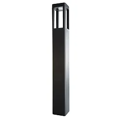 outdoor floor lamp TOSKANA II square, switchable, set back IP65, anthracite 