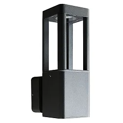 outdoor wall luminaire TOSKANA II square, switchable, set back IP65, anthracite 