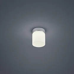 LED Ceiling luminaire KETO LED Bathroom luminaire, round, IP44, chrome