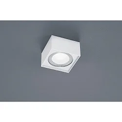 LED Ceiling luminaire KARI LED, square, IP30, white matt