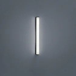 bath luminaire PONTO IP44, black matt, white 