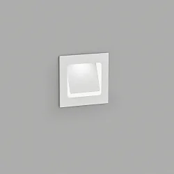 LED Wall recessed luminaire SENT Outdoor luminaire, IP54, white matt