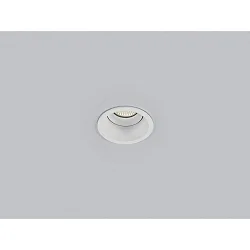 ceiling recessed luminaire NESO swivelling, set of 4, set back GU10 IP20, white matt dimmable