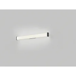 wall luminaire ALLA 90 switchable IP44, black matt 