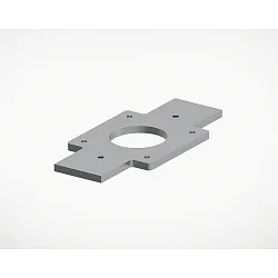 Mounting plate OKI galvanised steel