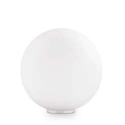 Table lamp MAPA BIANCO TL1 D40, E27, Ø 40cm, white