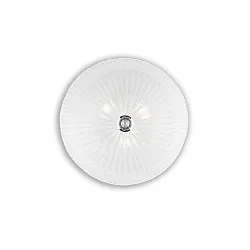 Ceiling luminaire SHELL PL3 Wall luminaire, 3 flames, E27, transparent