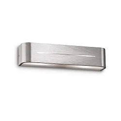 Wall luminaire POSTA AP2, 2 flames, E14, aluminum
