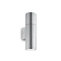 Outdoor luminaire GUN AP2 SMALL Wall luminaire, 2 flames, GU10, 35W, aluminum