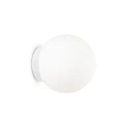 Wall luminaire MAPA BIANCO AP1 D20, E27, Ø 20cm, white