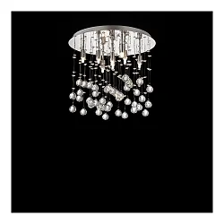 Ceiling luminaire MOONLIGHT PL8, 8 flames, G9, 40W, gold