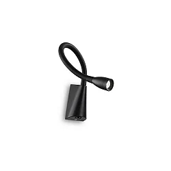 LED wall luminaire GOOSE, 3W 3000K 200lm, with switch