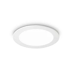 Recessed LED floodlight GROOVE ROUND, IP20, Ø 22.7cm, 30W 4000K 2800lm 110°, white