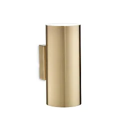 Wall luminaire LOOK, Up/Down, incl. GU10 Halogen 28W 2700K, burnished