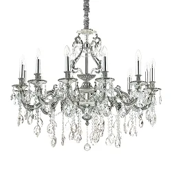 Chandelier GIOCONDA, 12 flames , Ø 90cm, E14, gold