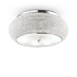 ceiling luminaire PASHA 14 flames E14 IP20, gold